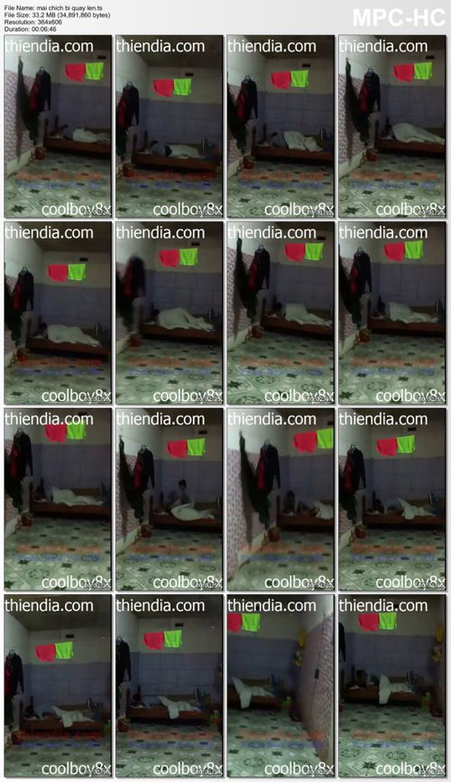 Clip sex quay lén hai vợ chồng mải chịch