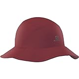 Salomon Mountain Hat, Sombrero Plegable Unisex, Protege del Sol y la Lluvia, Ideal para Senderismo y Mochilero, Cabernet