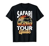 Guía turístico de Safari de Viajes de Camiseta