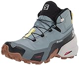 SALOMON Shoes Cross Hike Mid GTX, Botas de Senderismo Mujer, Lead/Stormy Weather/Charlock, 38 2/3 EU