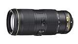 Nikon AF-S Nikkor 70-200mm f:4G ED VR - Objetivo (Estabilizador óptico, diámetro: 67mm), Negro