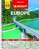 Michelin Straßenatlas Europa (Michelin Road Atlas Europe) [Idioma Inglés]: Tourist & Motoring Atlas A4 spiral