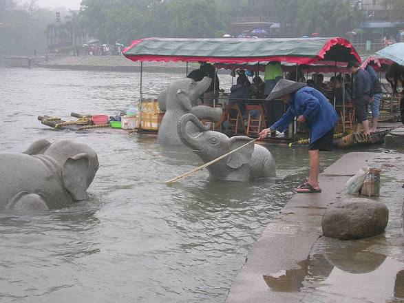 Colina con trompa de elefante – Protector Legendario de Guilin