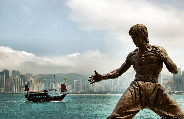 Estatua de Bruce Lee