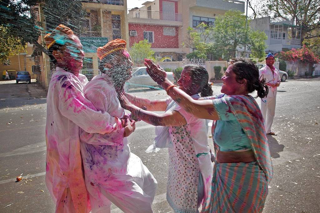 Holi celebración indú
