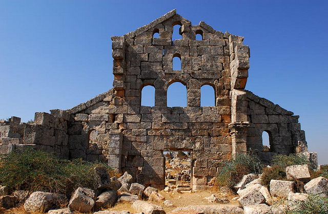 Ruinas en Siria
