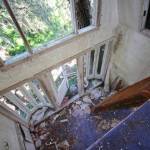 Casa del árbol abandonada en Florida
