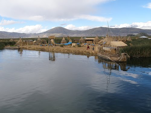 Las islas flotantes del lago Titicaca