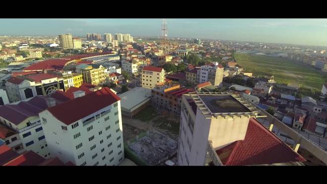Camboya fotografía aérea