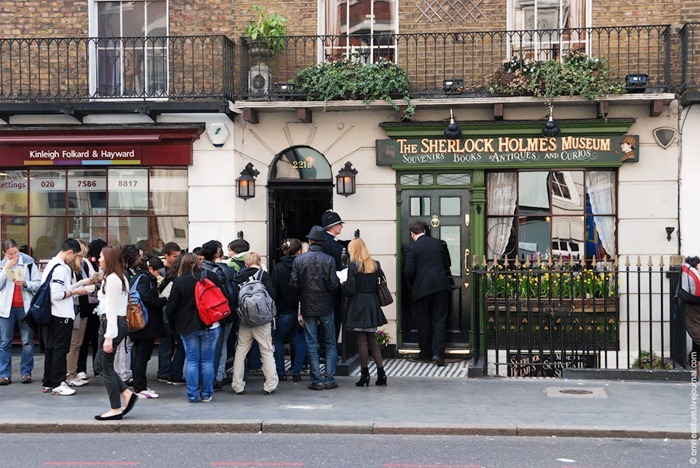 Museo Sherlock Holmes en el 221b de Baker Street, Londres