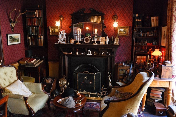 Sala de estar de Sherlock Holmes