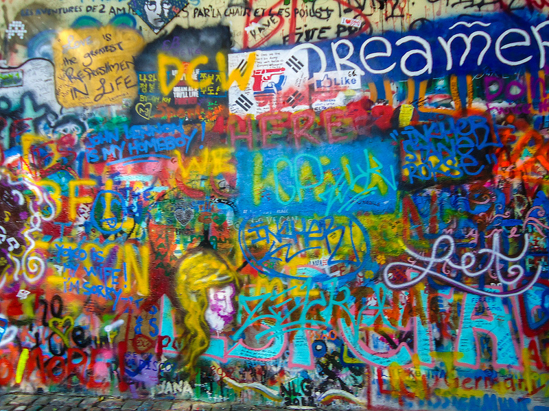 John Lennon Wall - Muro de Lennon