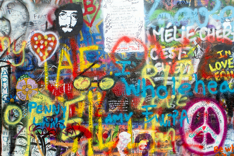 Muro de Lennon República Checa