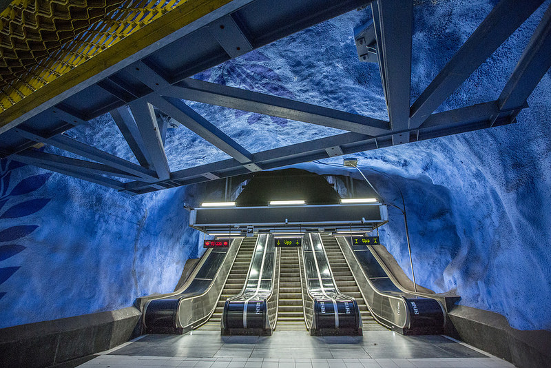 El Artístico Sistema de Metro de Estocolmo