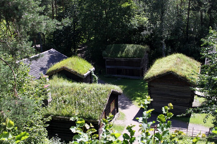 Tejados de hierba de Noruega