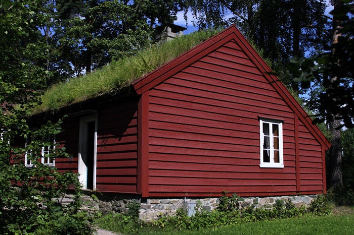 Tejados de hierba de Noruega
