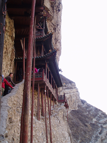 Xuan Kong Si: El templo colgante en el Monte Hengshan