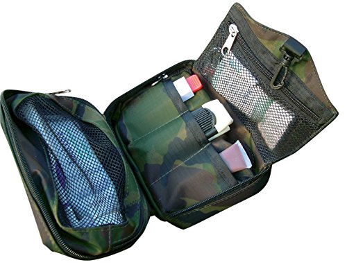 Bushcraft Aqua - Bolsa de aseo (40 x 18 x 2 cm), diseño de camuflaje 2