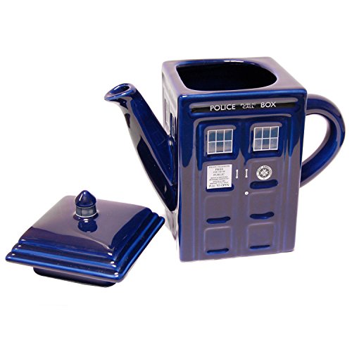 Dr Who - Tetera, diseño de Tardis 1