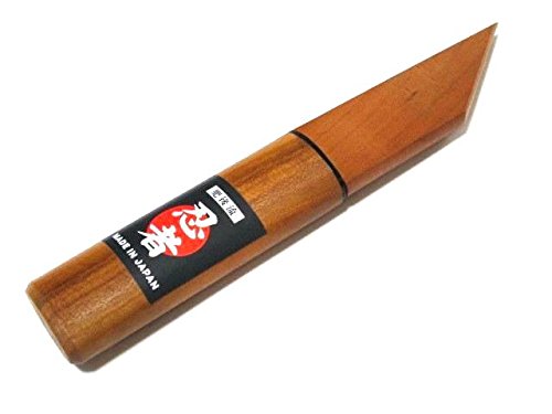 Higoryu Ninjya/Japanese kiridashi Craft knife/With sheath/Wooden handle/Made in Japan 2