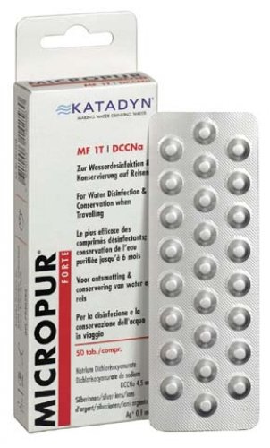 Katadyn, Micropur Forte MF 1T, 50 Tabletas 3