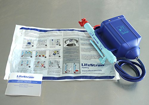 Lifestraw Wasserfilter Family - Filtro de agua, color azul 1