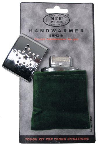MFH Pocket - Calentadores de mano, color cromo 1