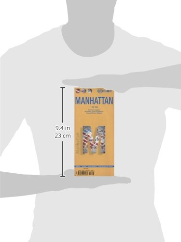 Laminated Manhattan Map by Borch (English Edition) 2