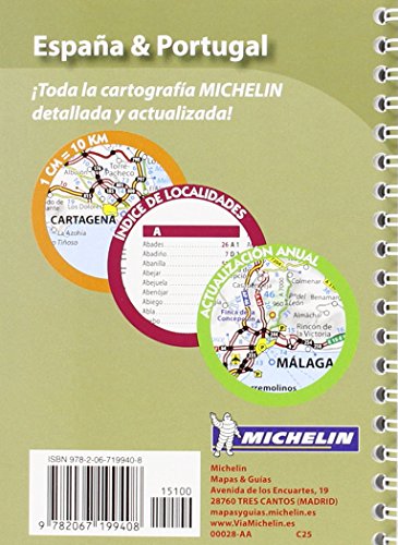 Espana & Portugal : atlas de carreteras 2015 ; 1/1 000 000 ; Edition bilingue espagnol - portugais [ Spain and Portugal mini atlas in Spanish and ... Tourist and Motoring Atlas) (Spanish Edition) 1