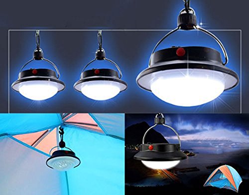 niceEshop(TM) 60 LED Tent Light for Camping Hiking Umbrella Lantern Lamp(Black) 2