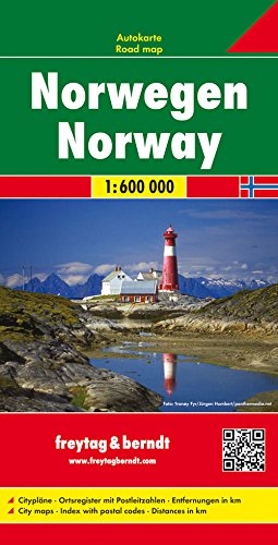 Norway 1:600K Road Map FB (English, French and German Edition) 4