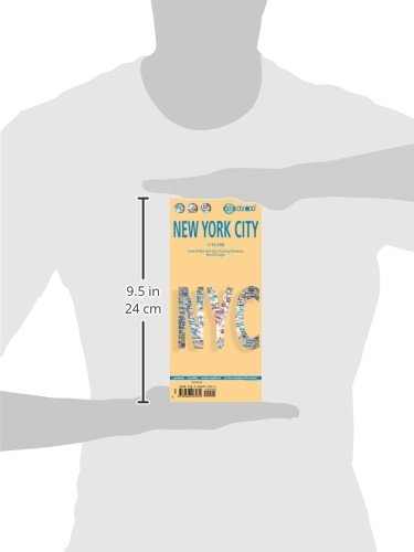 Laminated New York City Streets Map by Borch (English Edition) 2