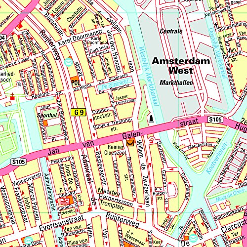 Michelin Map Amsterdam #36 (Maps/City (Michelin)) 1