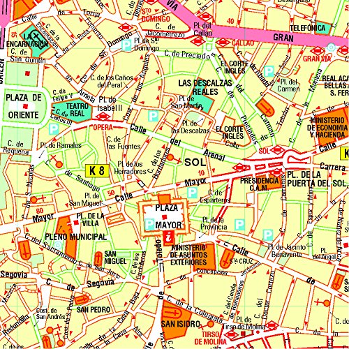 Michelin Map Madrid #42 (Maps/City (Michelin)) 1