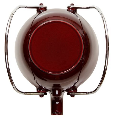 Staub Fonte 1650087 - Tetera/hervidor, forma redonda, color granate 1