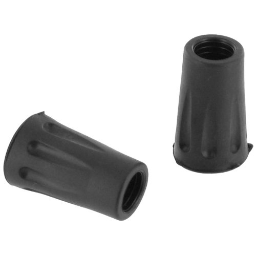 Leki Spikes Silent - Almohadilla de goma para bastones de senderismo, color negro 3
