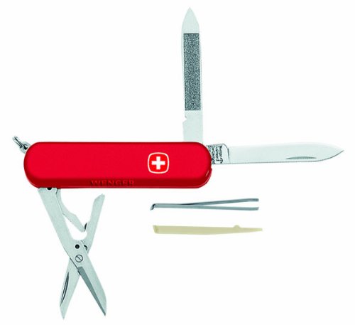 Schweizer Taschenmesser Executive 81, 5-teilig, rot, 6