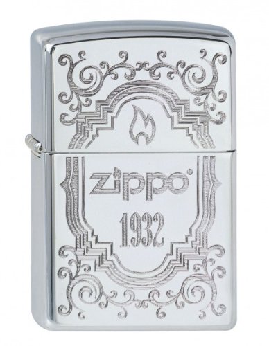 Zippo 2.002.913 1932 Collection 2013 - Mechero cromado (acabado muy brillante) 1