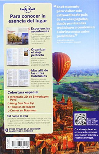 Lonely Planet Myanmar (Birmania) (Travel Guide) (Spanish Edition) 1