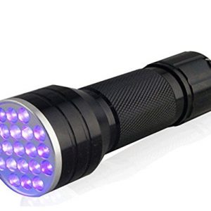 Relefree Linterna 21 LED UV 395-400 nM Flashlight Luz Ultravioleta 10