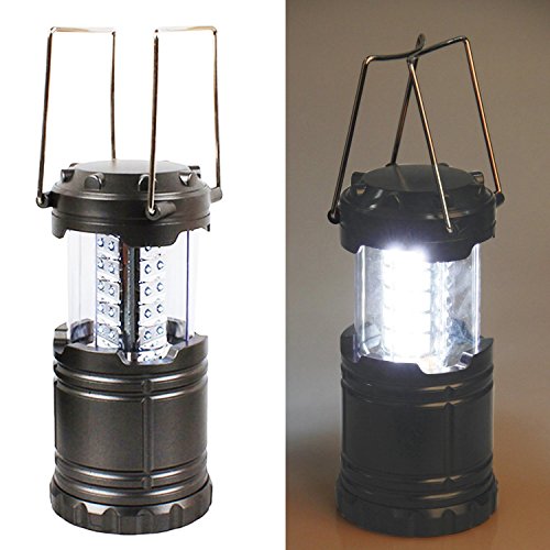 Ultra Bright LED Lantern - linternas de camping impermeables - Colapsa - ideales para jardines, patios, estancias al aire libre, pesca, excursionismo ,huracán,Outages -Resistente al Agua 1