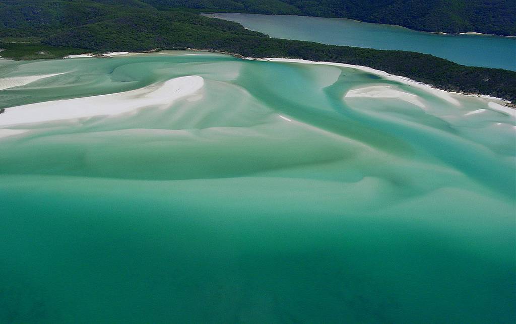 La Gran Barrera de Coral y la Playa Whitehaven: Queensland, Australia