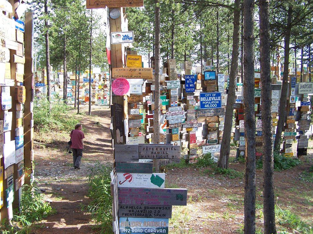 Signpost Forest, Watson Lake, Yukon