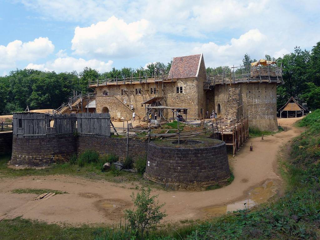Guédelon, un nuevo castillo medieval se levanta en Francia