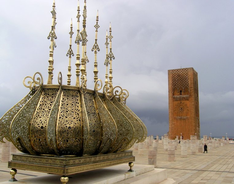 Torre Hassan, Marruecos