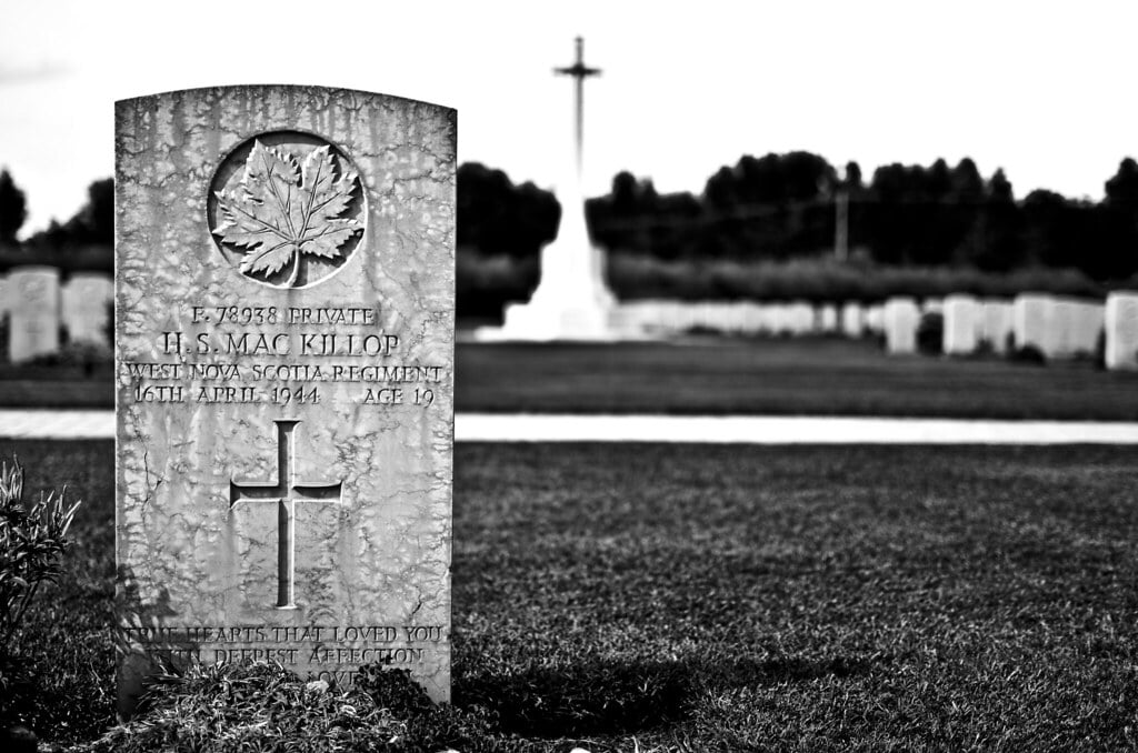 Moro River Canadian War Cemetery photo