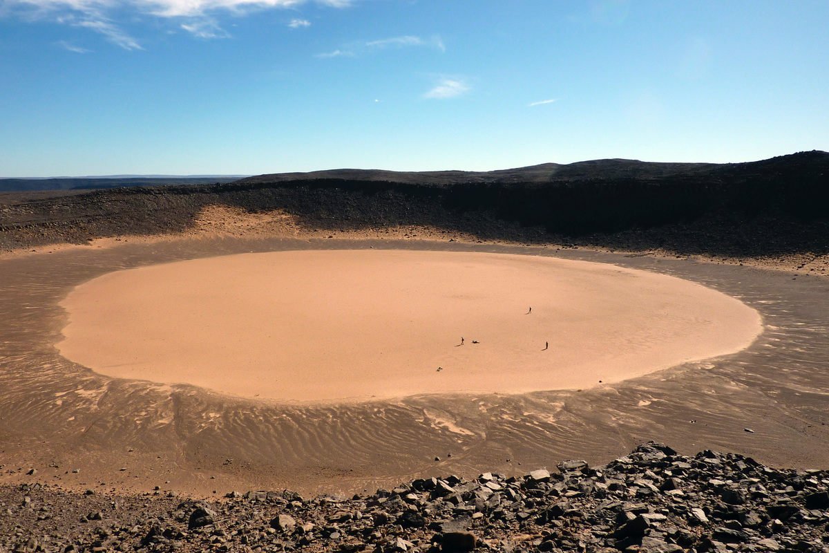 Cráter Amguid, In Amguel, Argelia