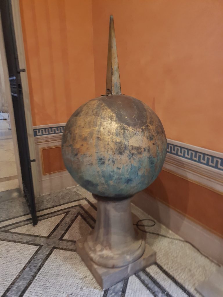 El Globo del Obelisco Vaticano, Roma, Italia 1